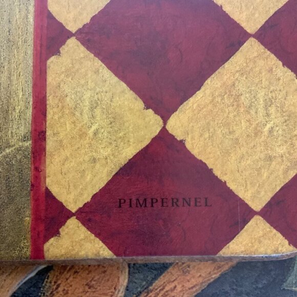 Pimpernel Cork-Backed Placemats Set Of 4 Wreath Design Red Green Check - Picture 4 of 4